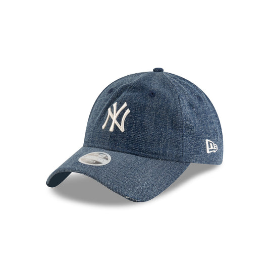 New York Yankees Women's Acid Denim 9TWENTY Adjustable Hat - New Era Cap