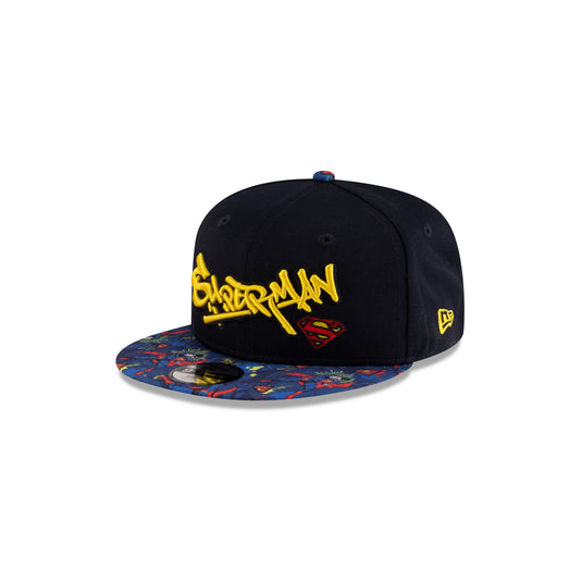 Superman Kids Navy 9FIFTY Snapback Hat - New Era Cap