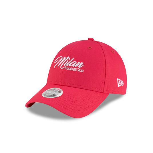 AC Milan Script Pink Women's 9FORTY Adjustable Hat - New Era Cap