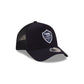 AS Roma Seasonal Navy 9FORTY A-Frame Trucker Hat