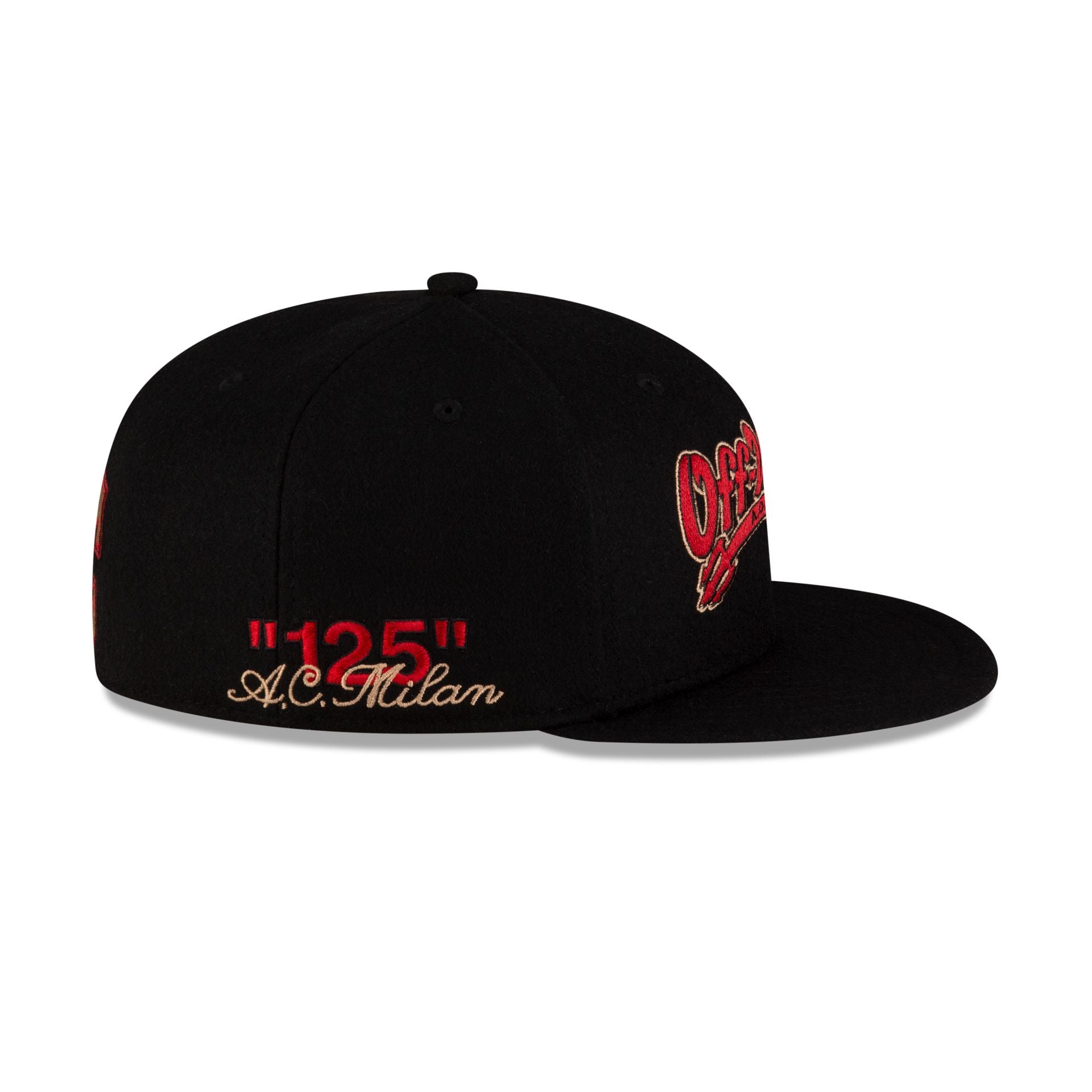 AC Milan x Off-White™ Wool 59FIFTY Fitted Hat – New Era Cap