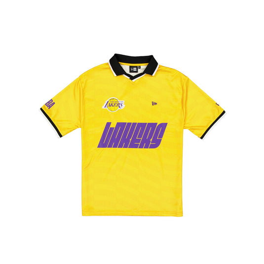 Los Angeles Lakers Yellow Oversized T-Shirt - New Era Cap