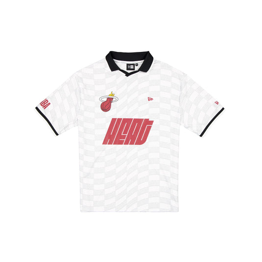 Miami Heat White Oversized T-Shirt - New Era Cap