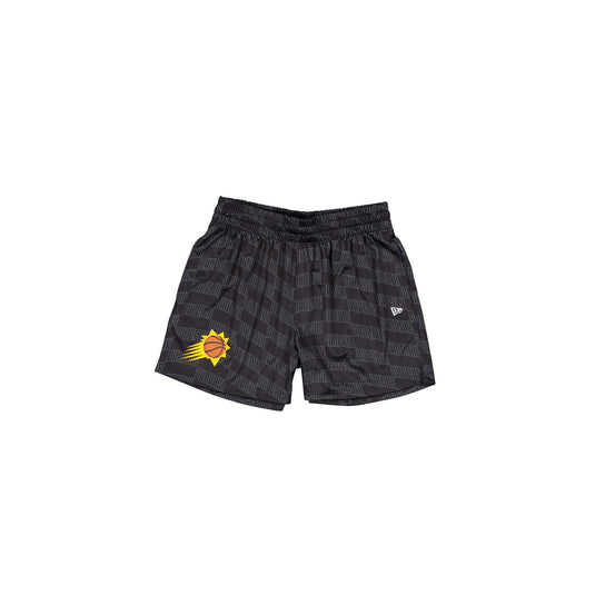 Phoenix Suns Black All-Over-Print Shorts - New Era Cap