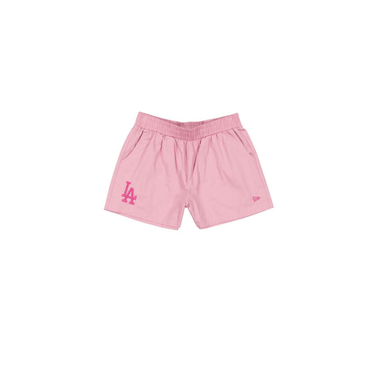 Los Angeles Dodgers Women's Cosmetic Pink Cotton Shorts - New Era Cap