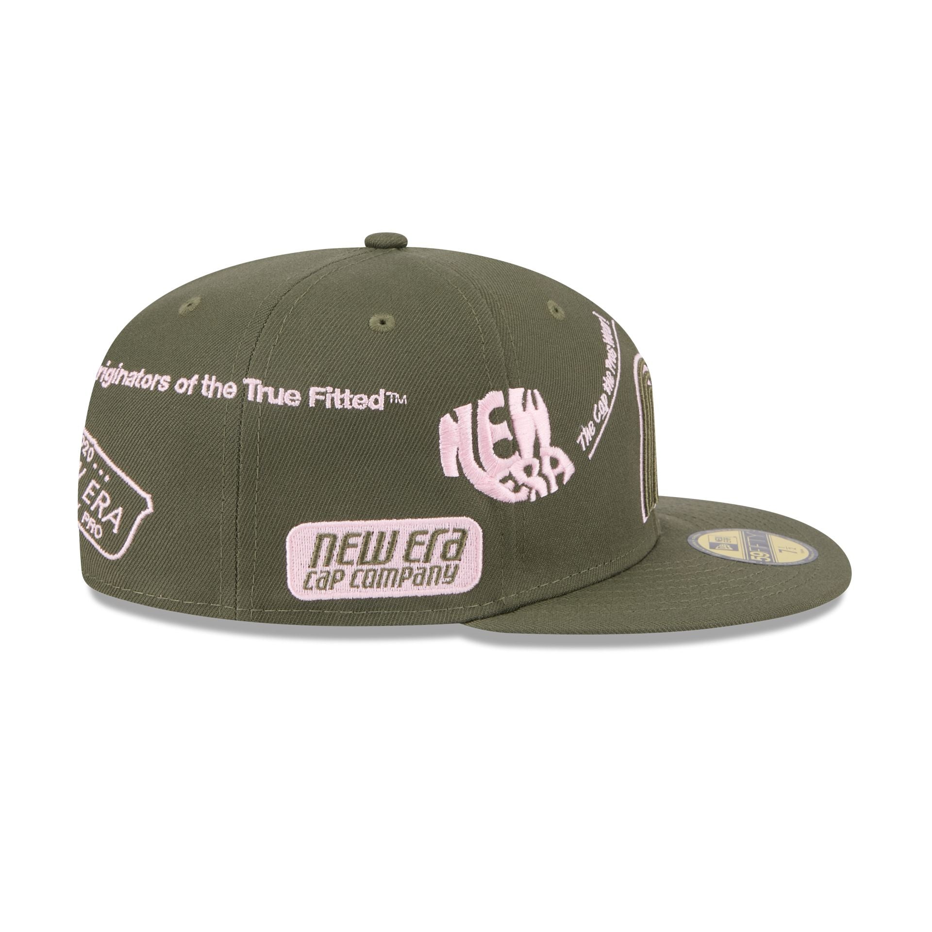 帽子 NEWERA EXAMPLE 59FIFTY EX LOGO OLIVE NEW ERA x EXAMPLE 59FIFTY EX LOGO BB CAP / OLIVE