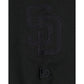San Diego Padres Black on Black Logo Select Hoodie