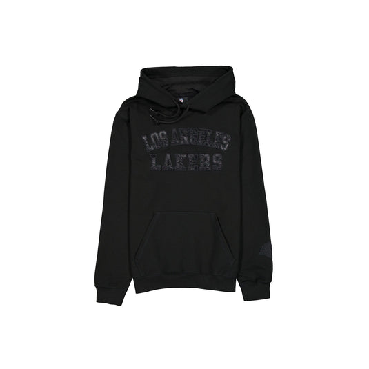 Los Angeles Lakers Black on Black Logo Select Hoodie - New Era Cap