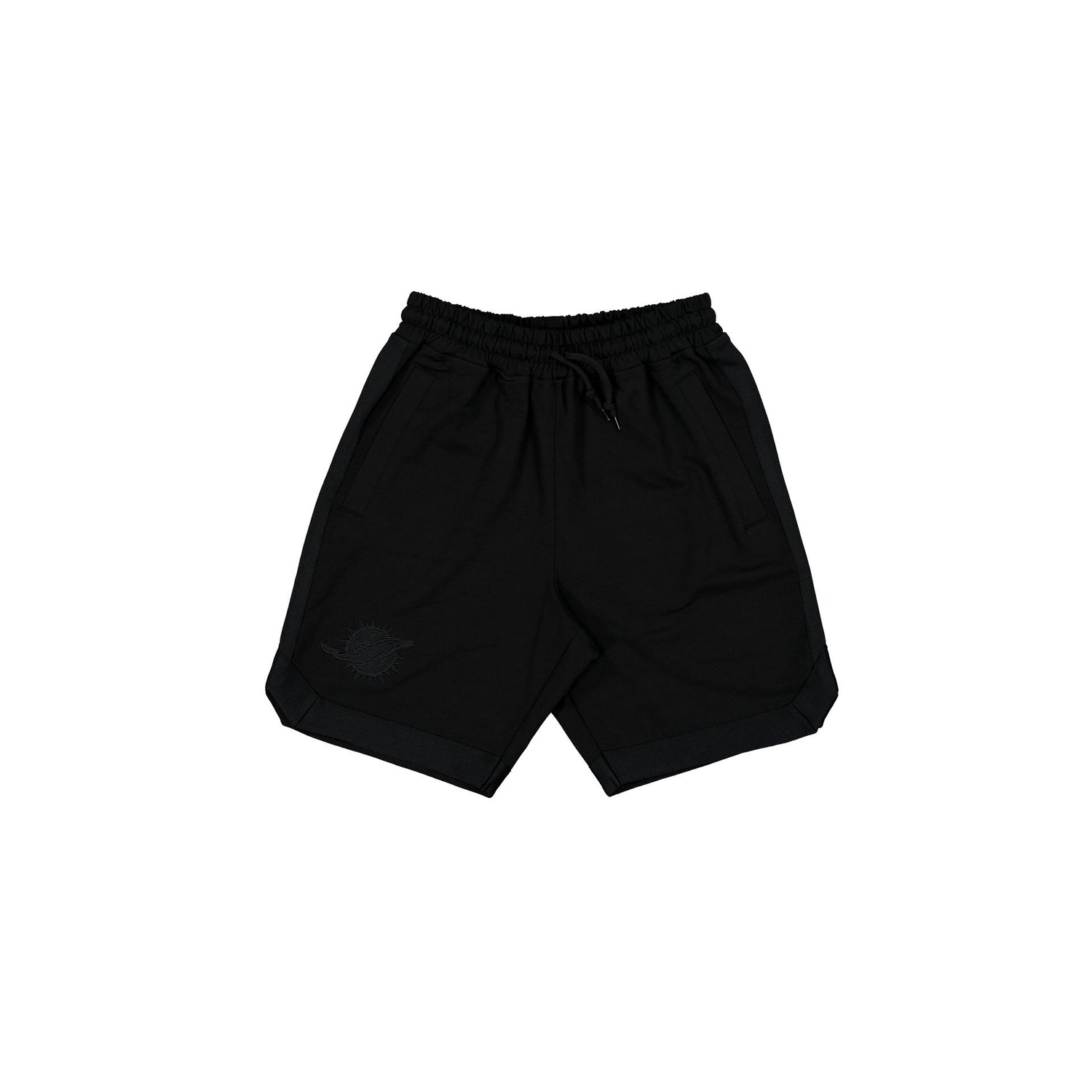 Miami Dolphins Black on Black Logo Select Shorts