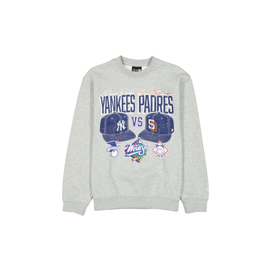 MLB 1998 World Series Sport Classics Gray Crewneck - New Era Cap