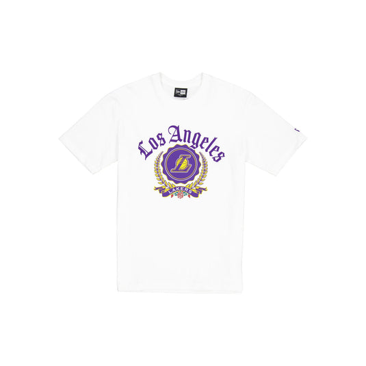 Los Angeles Lakers Throwback Prep T-Shirt - New Era Cap