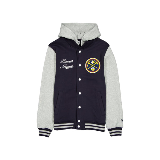 Denver Nuggets Throwback Prep Jacket - New Era Cap