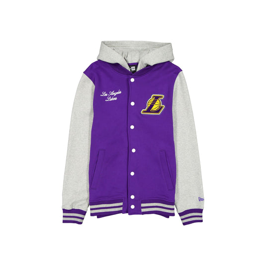 Los Angeles Lakers Throwback Prep Jacket - New Era Cap