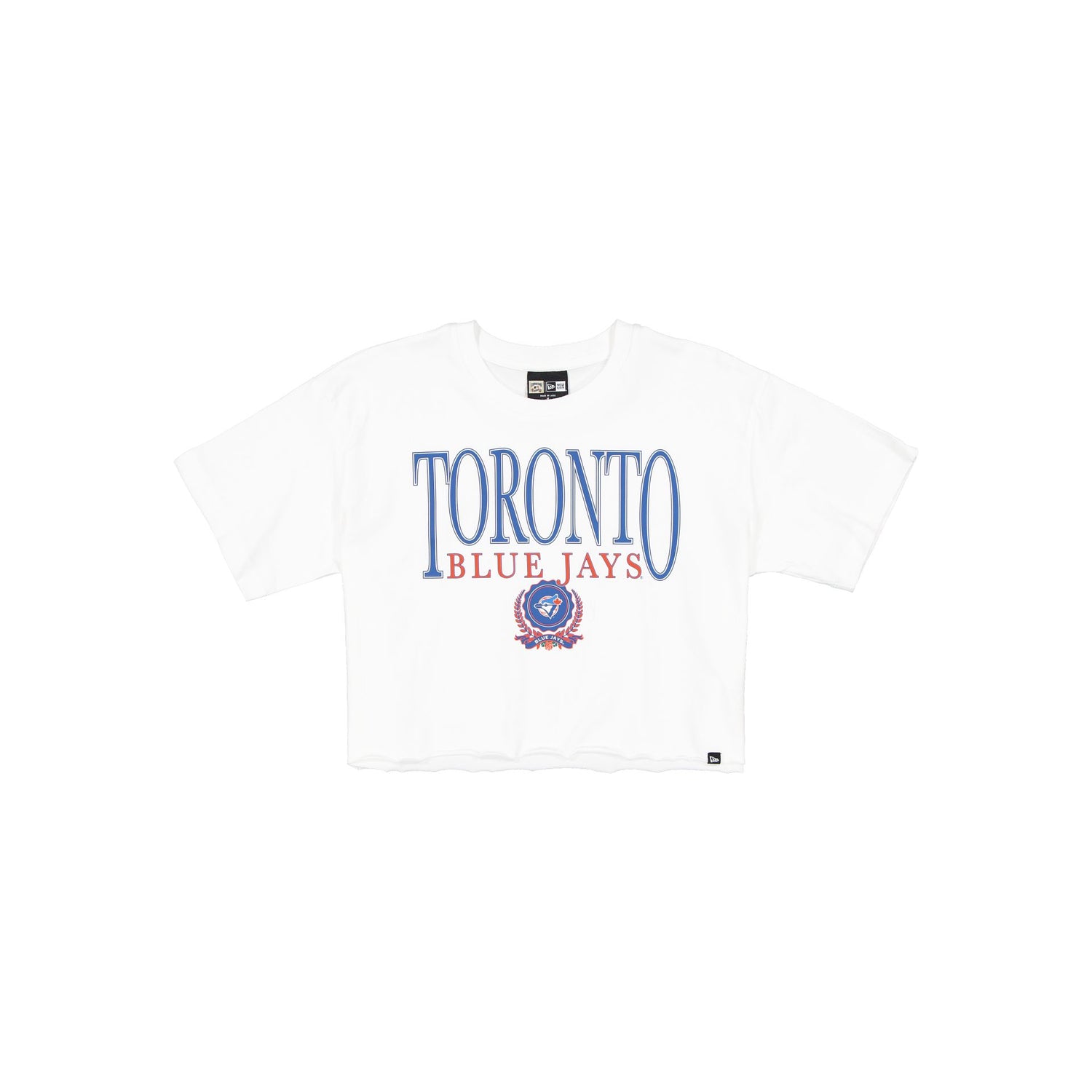 Toronto Blue Jays Throwback Prep Women's Cropped T-Shirt