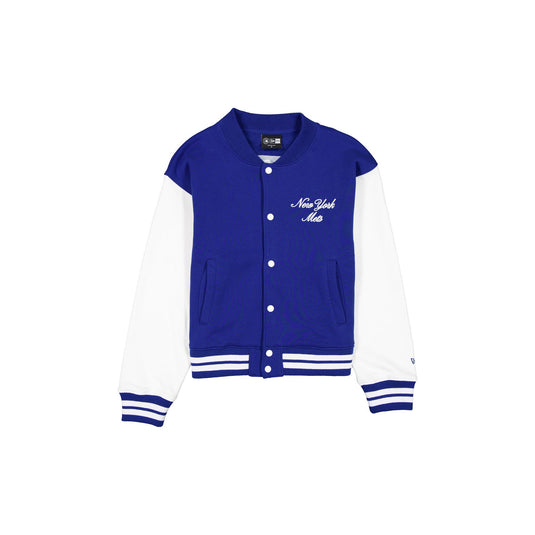 New York Mets Throwback Prep Women's Jacket - New Era Cap