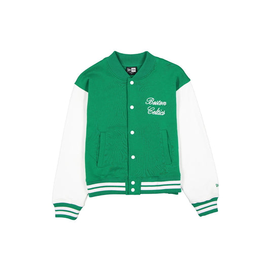 Boston Celtics Throwback Prep Women's Jacket - New Era Cap