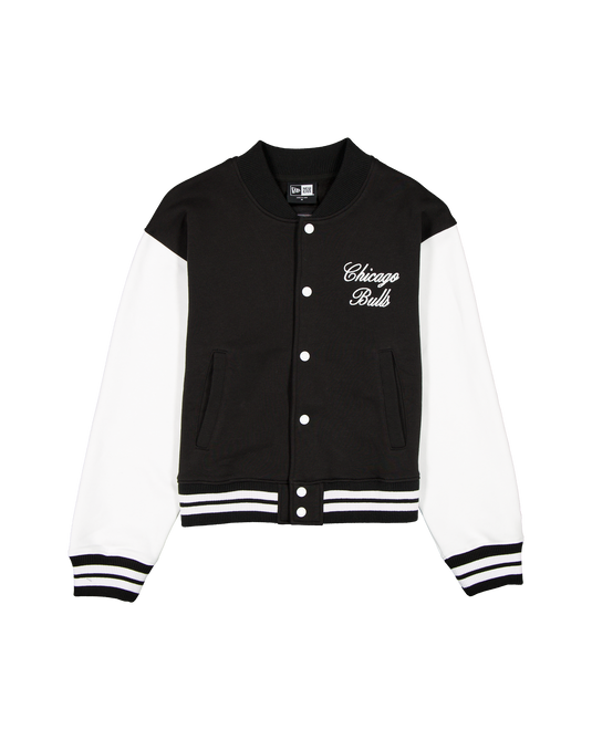 Chicago Bulls Throwback Prep Women's Jacket - New Era Cap