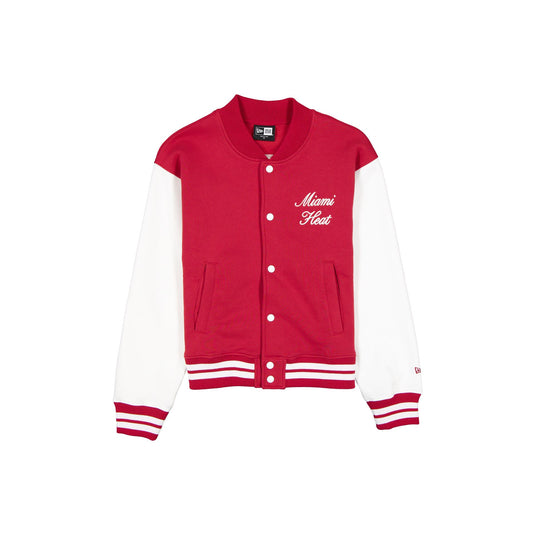 Miami Heat Throwback Prep Women's Jacket - New Era Cap
