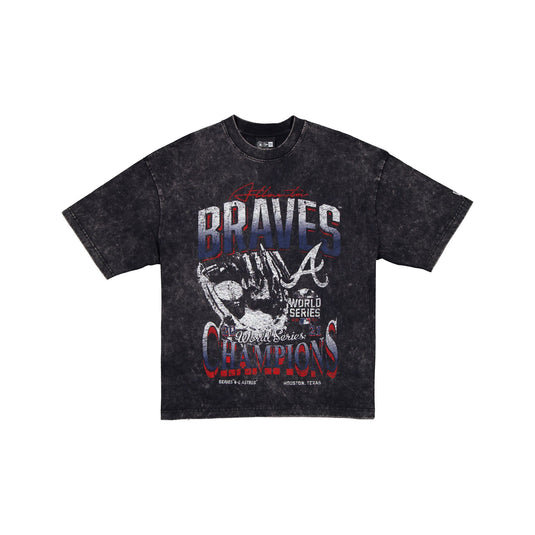 Atlanta Braves 2021 World Series Champions Sport Classics Black T-Shirt - New Era Cap