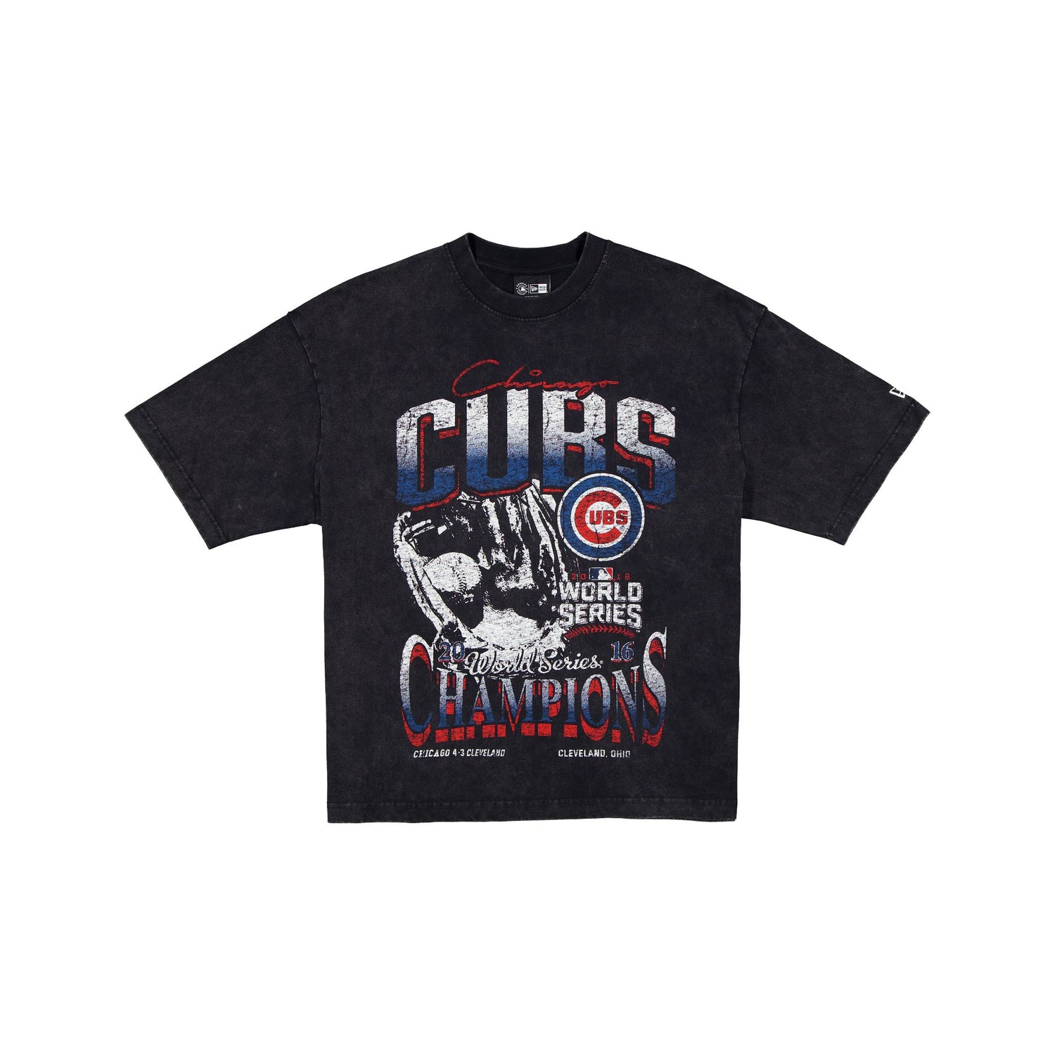 Chicago Cubs 2016 World Series Champions Sport Classics Black T-Shirt