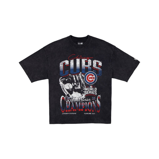 Chicago Cubs 2016 World Series Champions Sport Classics Black T-Shirt - New Era Cap
