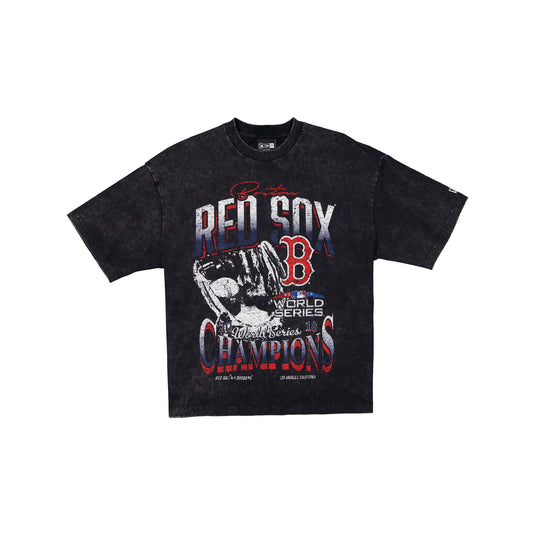 Boston Red Sox 2018 World Series Champions Sport Classics Black T-Shirt - New Era Cap