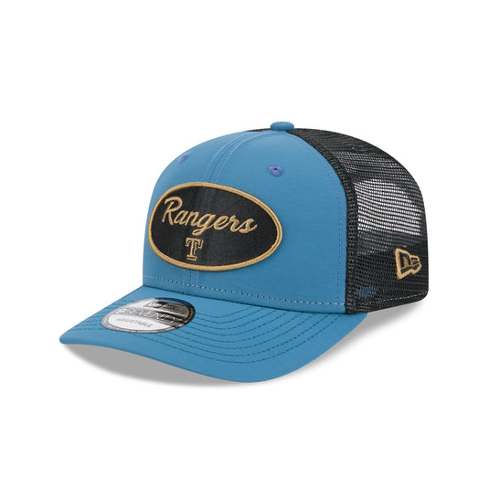 Texas Rangers Indigo 9SEVENTY Trucker Hat - New Era Cap