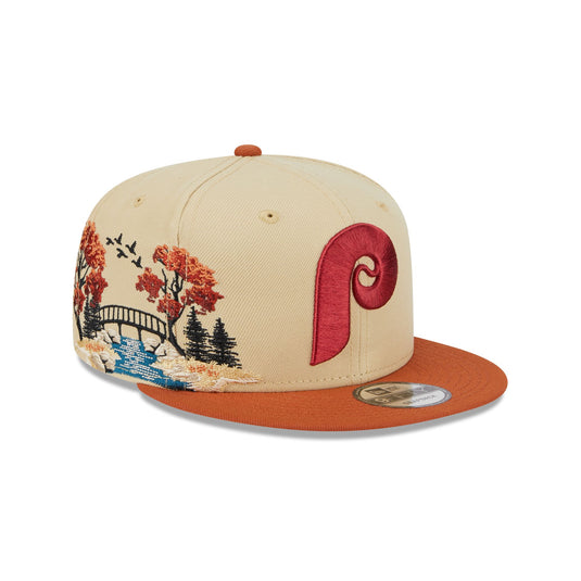 Philadelphia Phillies Fall Landscape 9FIFTY Snapback Hat - New Era Cap