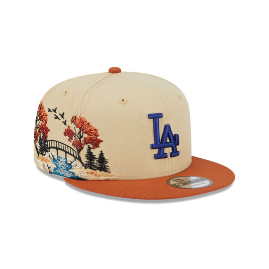 Los Angeles Dodgers Fall Landscape 9FIFTY Snapback Hat - New Era Cap