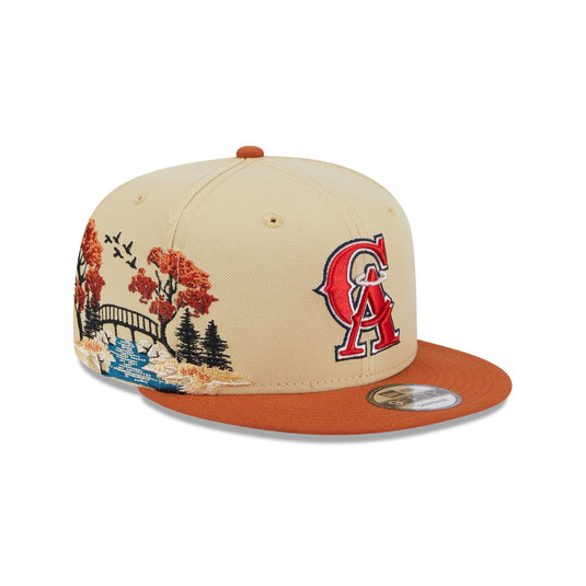 Los Angeles Angels Fall Landscape 9FIFTY Snapback Hat - New Era Cap