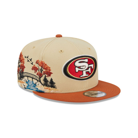 San Francisco 49ers Fall Landscape 9FIFTY Snapback Hat - New Era Cap