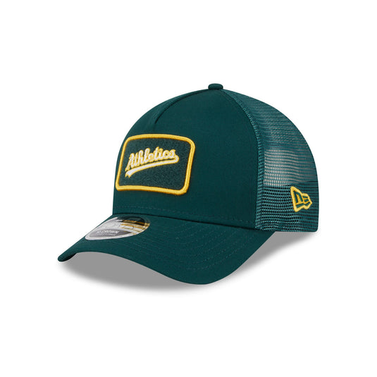 Athletics Tonal Patch 9FORTY M-Crown A-Frame Trucker Hat - New Era Cap