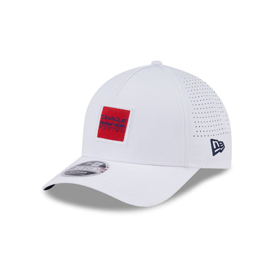 Oracle Red Bull Racing Optic White 9FORTY M-Crown A-Frame Snapback Hat - New Era Cap
