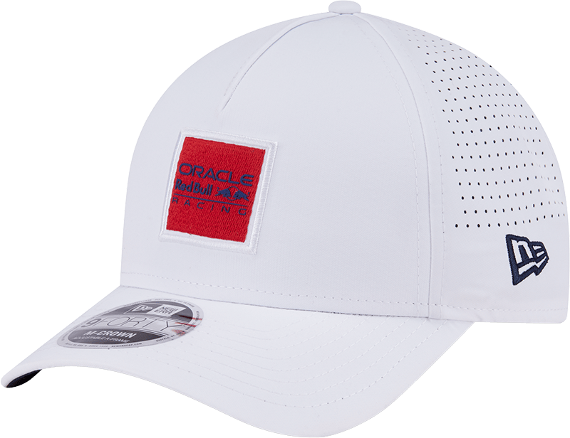 Oracle Red Bull Racing Optic White 9FORTY M-Crown A-Frame Snapback Hat