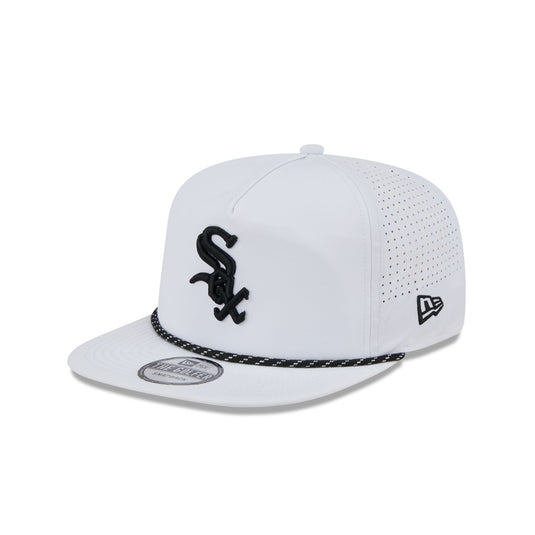 Chicago White Sox Optic White Performance Rope Golfer Hat - New Era Cap