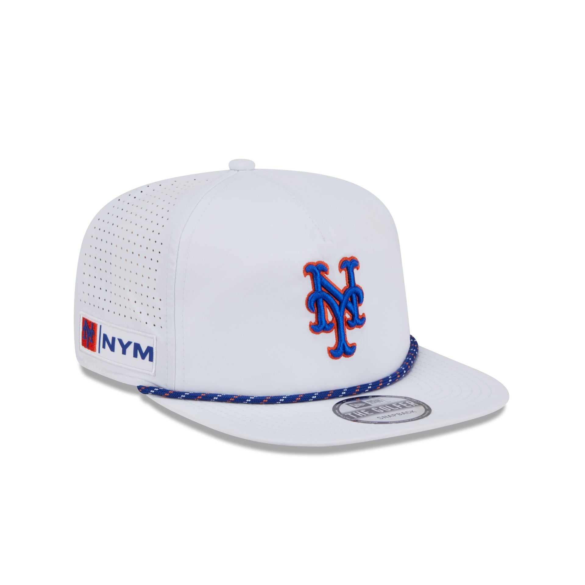 New York Mets Optic White Performance Rope Golfer Hat – New Era Cap