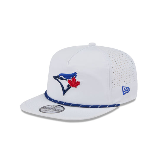 Toronto Blue Jays Optic White Performance Rope Golfer Hat - New Era Cap
