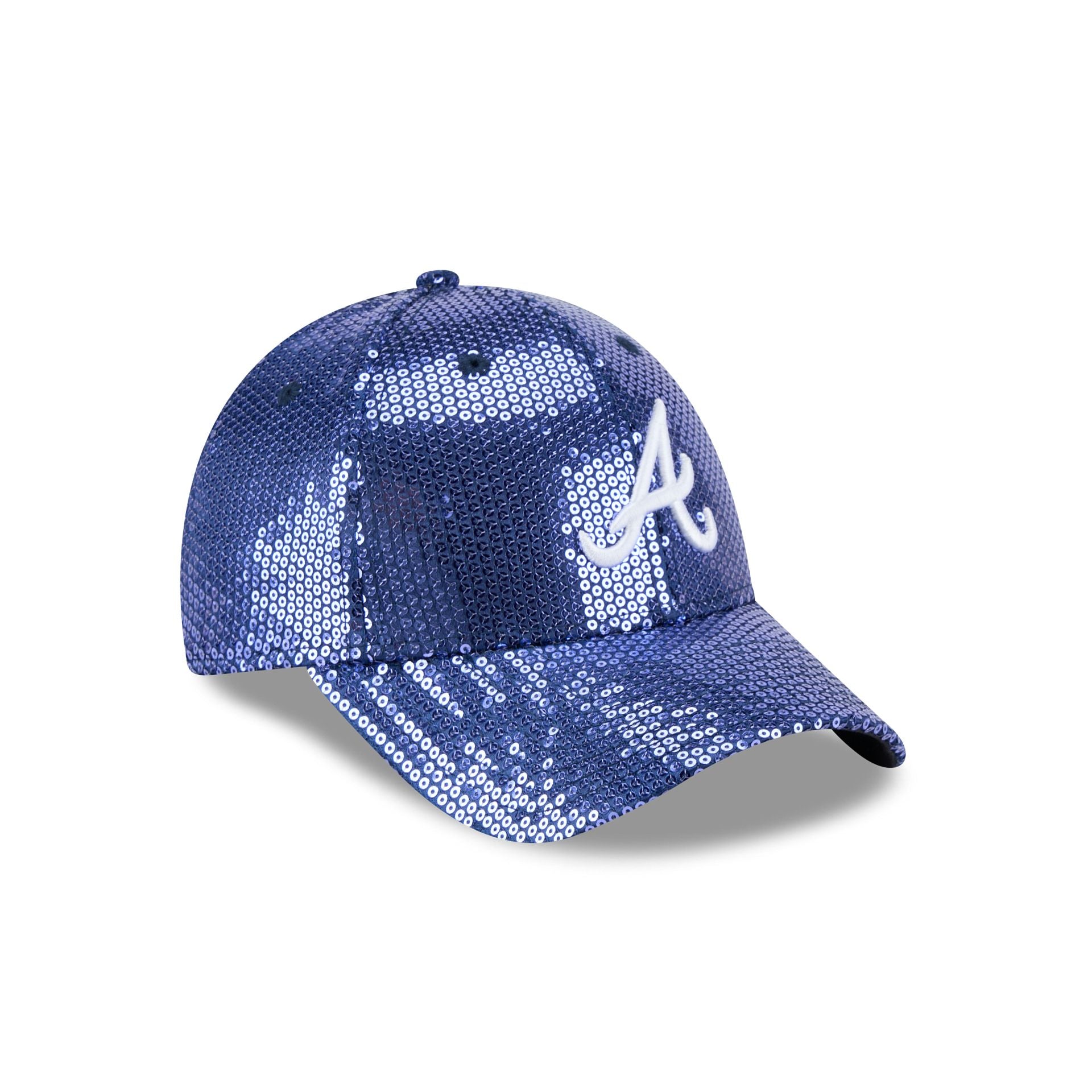 Atlanta Braves Sequin Women's 9FORTY Adjustable Hat