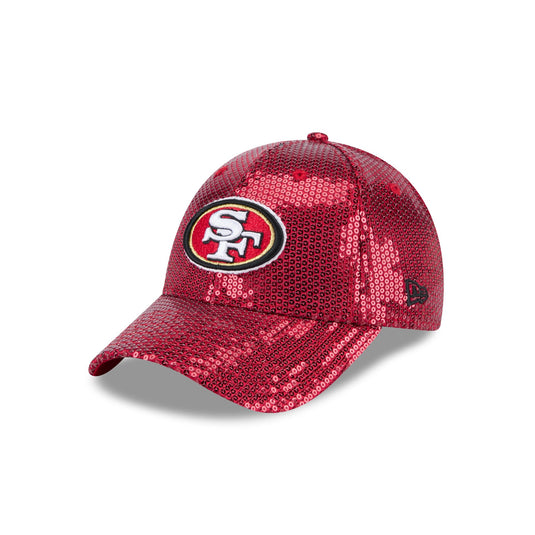 San Francisco 49ers Sequin Women's 9FORTY Adjustable Hat - New Era Cap