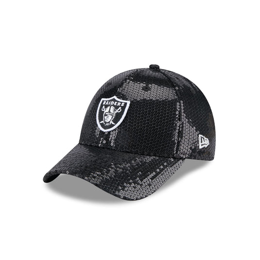 Las Vegas Raiders Sequin Women's 9FORTY Adjustable Hat - New Era Cap