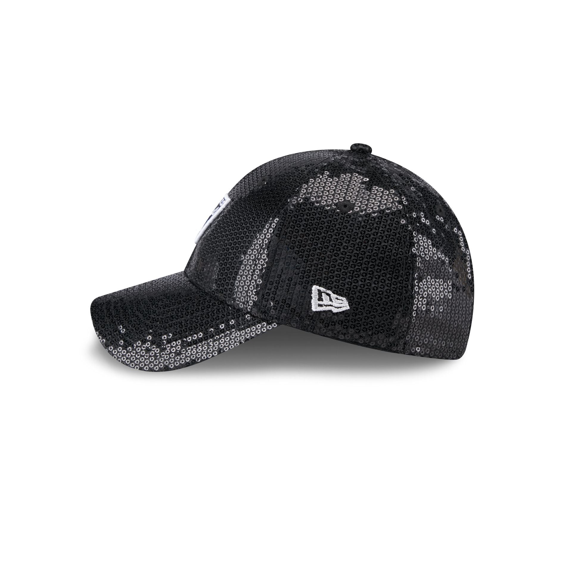 Las Vegas Raiders Sequin Women's 9FORTY Adjustable Hat