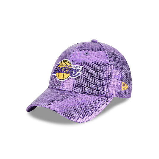 Los Angeles Lakers Sequin Women's 9FORTY Adjustable Hat - New Era Cap