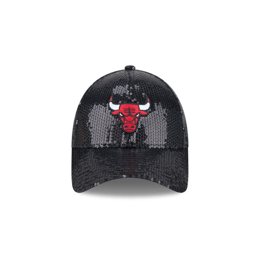 Chicago Bulls Sequin Women's 9FORTY Adjustable Hat - New Era Cap