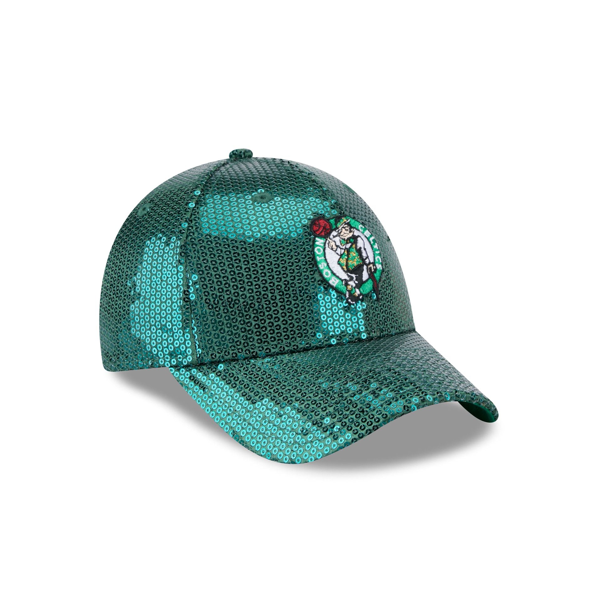 Boston Celtics Sequin Women's 9FORTY Adjustable Hat