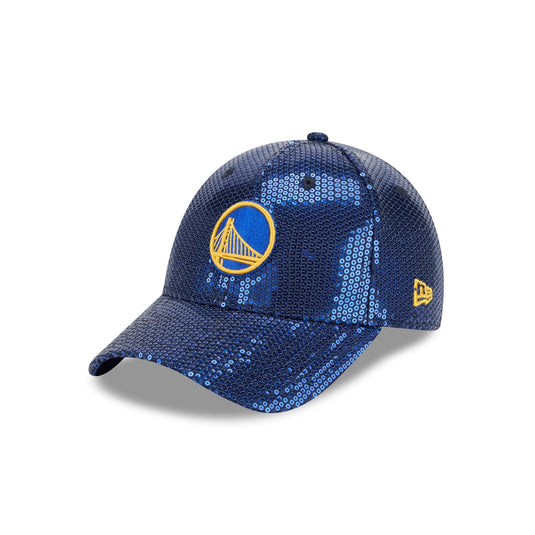 Golden State Warriors Sequin Women's 9FORTY Adjustable Hat - New Era Cap