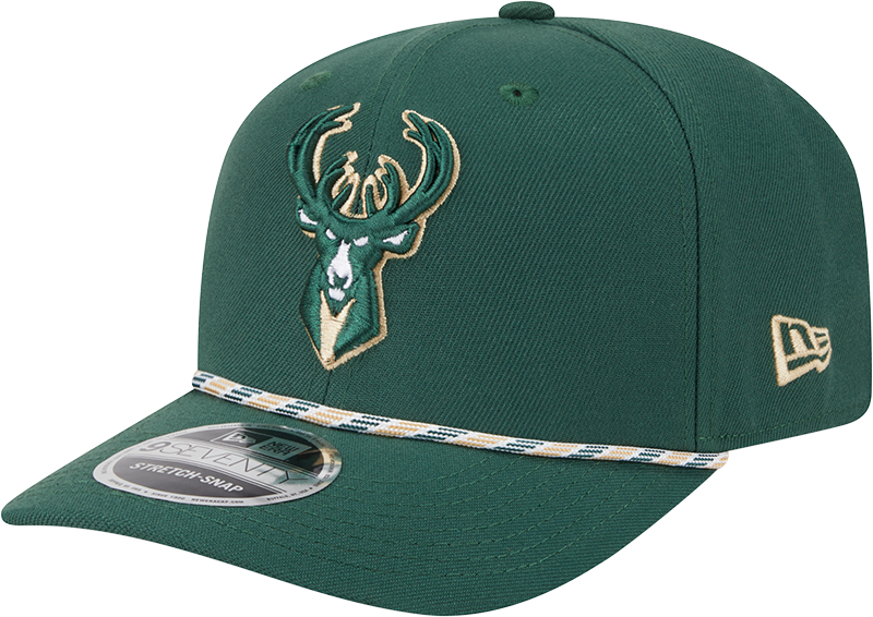 Milwaukee Bucks Multi Rope 9SEVENTY Stretch-Snap Hat