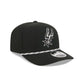 San Antonio Spurs Multicolor Rope 9SEVENTY Stretch-Snap Hat