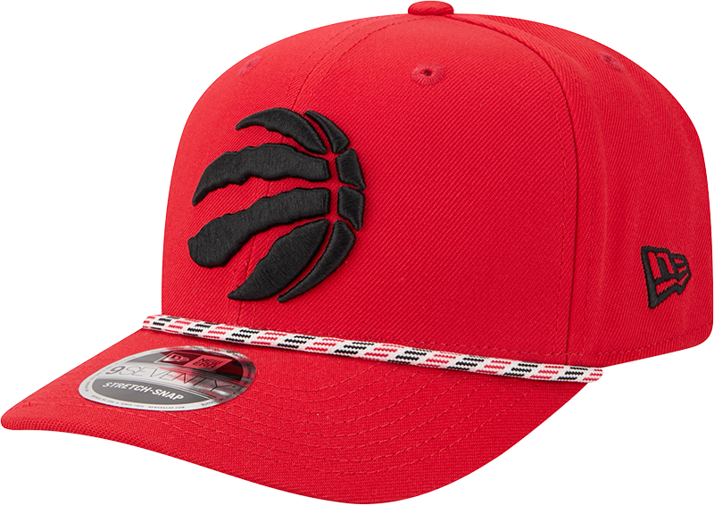 Toronto Raptors Multicolor Rope 9SEVENTY Stretch-Snap Hat