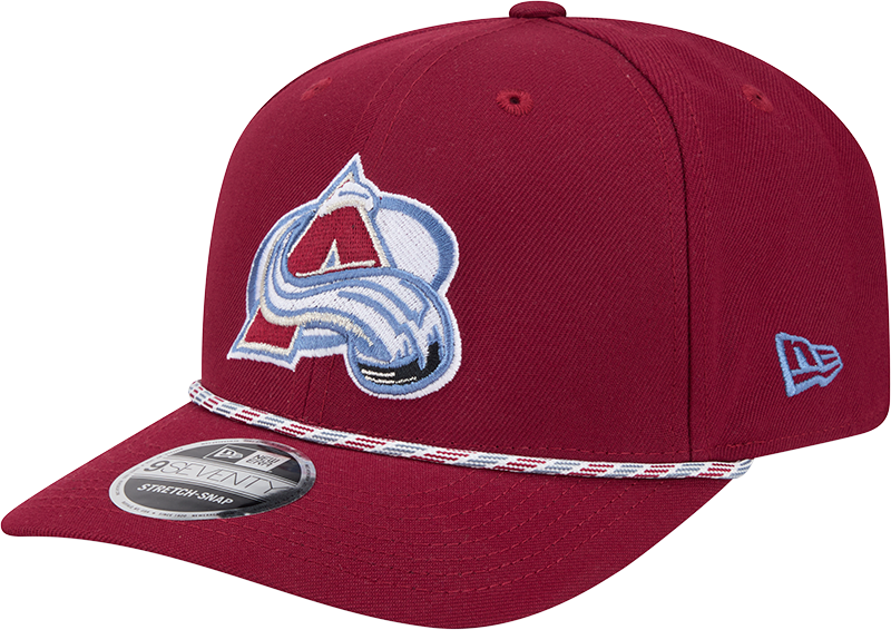 Colorado Avalanche Multicolor Rope 9SEVENTY Stretch-Snap Hat
