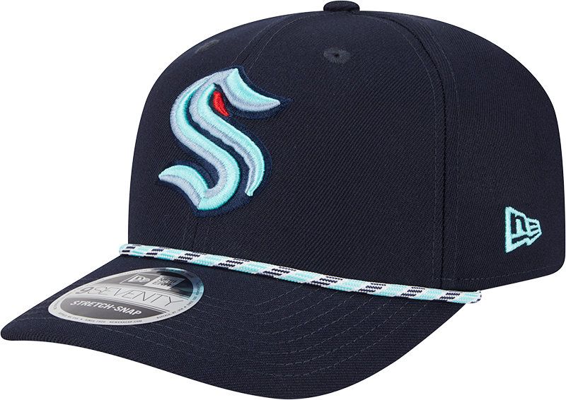Seattle Kraken Multicolor Rope 9SEVENTY Stretch-Snap Hat